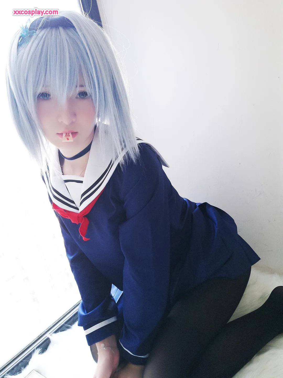 Yixiaoyangze trong vai Kong Yinzhi - Cosplay Blue Archive