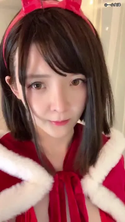 一小央泽 cosplay album Yixiaoyangze - Lapin de Noël - Video 55