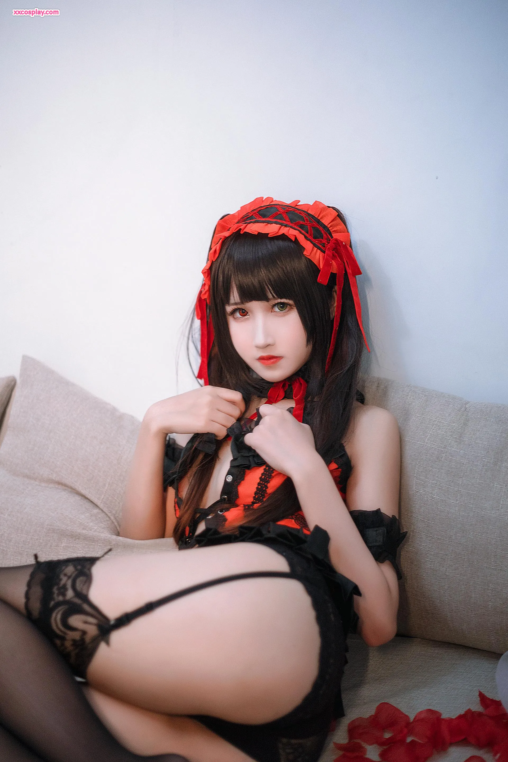 Sandu 69 Cosplay Nội Y Gothic Kurumi Tokisaki