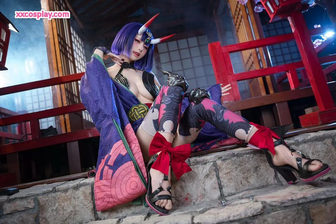 Jiuqi Miao sebagai Shuten Douji - Skin Asli FGO