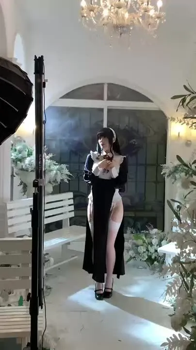 九言 cosplay album Jiuyan: Suster dan Anjing - Video 61