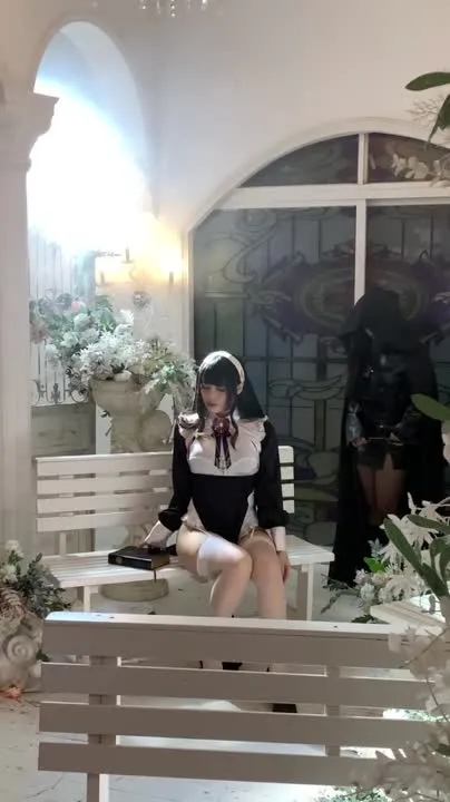 九言 cosplay album Jiuyan: Suster dan Anjing - Video 66
