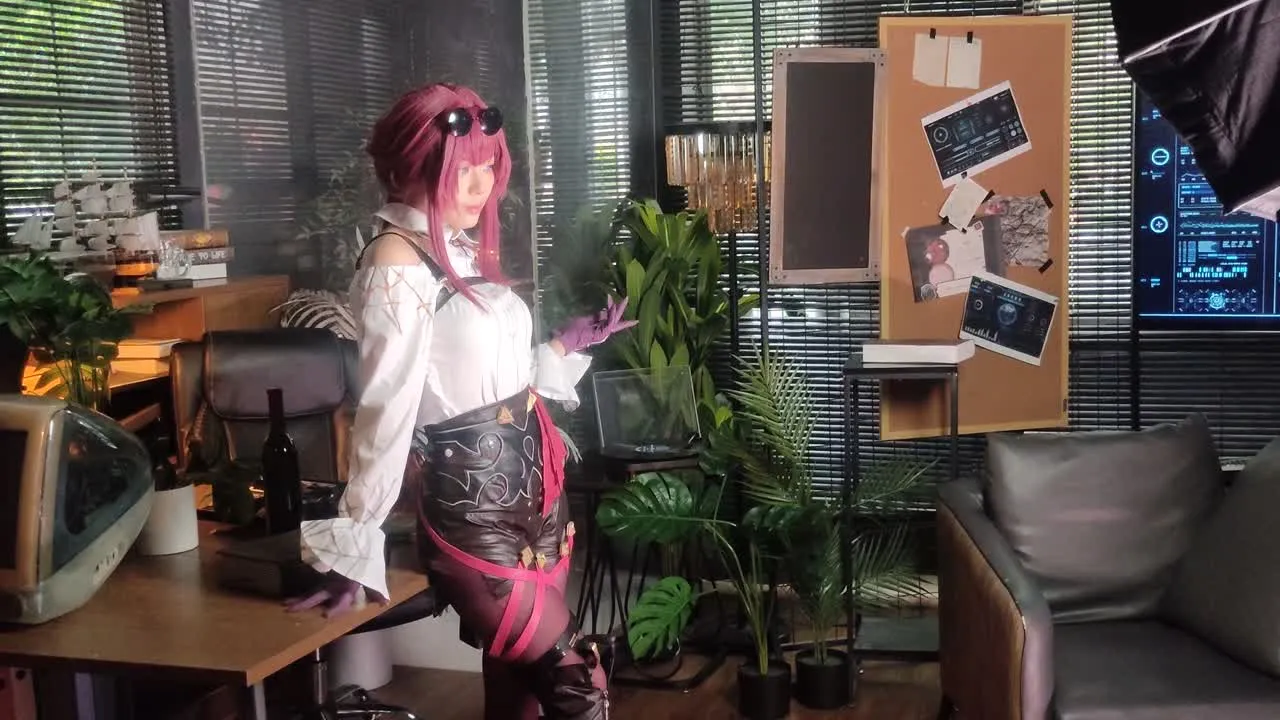 九言 cosplay album 지uyan: 카프카 그래비아 코스프레 - Video 51