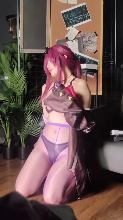 九言 cosplay album 지uyan: 카프카 그래비아 코스프레 - Video 55