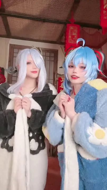九言 cosplay album 九言 & 小瑶幺幺 - 原神新春寫真 - Video 35