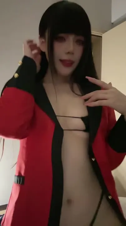 九言 cosplay album Jiuyan como Yumeko Jabami - Video 39
