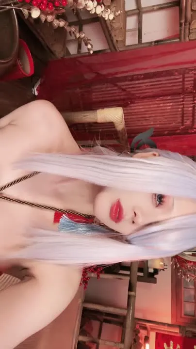 九言 cosplay album 九言：申鶴 海灯祭 - Video 55