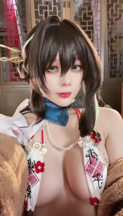 九言 cosplay album Jiuyan sebagai Ruan Mei - Kosplay Honkai: Star Rail - Video 64