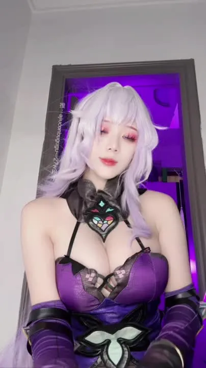 九言 cosplay album Jiuyan bilang Black Swan (Honkai: Star Rail) - Video 50