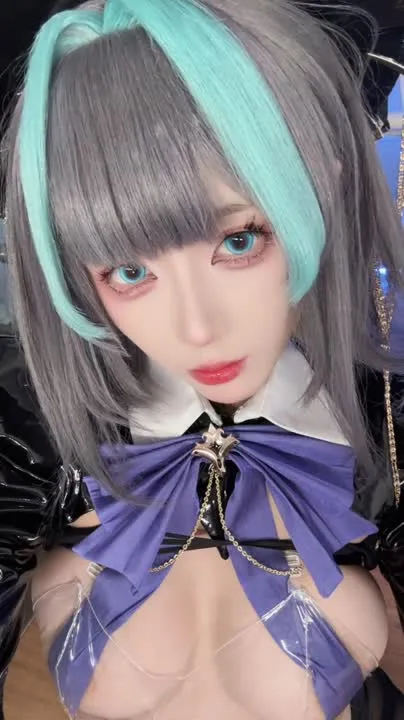九言 cosplay album 九言 アズールレーン チェシャー - Video 40