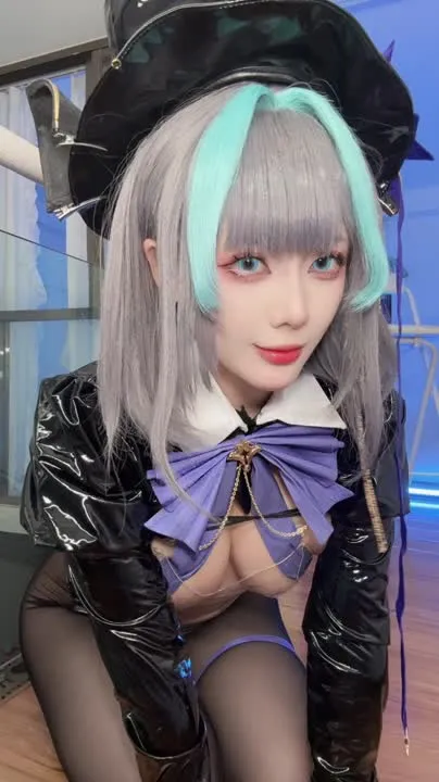 九言 cosplay album 九言 アズールレーン チェシャー - Video 44