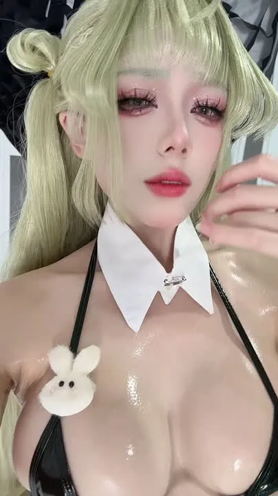 九言 cosplay album จิวยาน: โซดา บันนี่เกิร์ล จาก Goddess of Victory: Nikke - Video 85