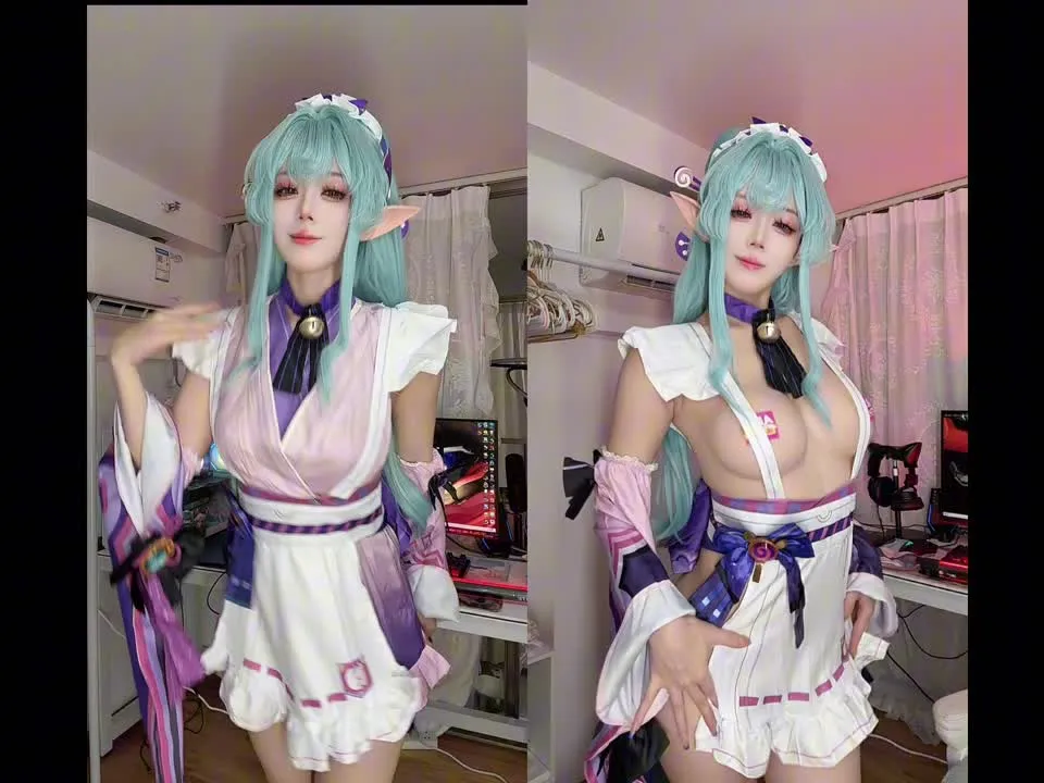九言 cosplay album จิวยาน – ลิมิเต็ดวันเกิด: Yue Ruixi เอลฟ์ - Video 33
