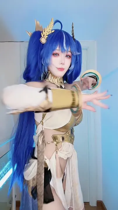 九言 cosplay album Jiuyan en Yunuo de Wuthering Waves - Video 36