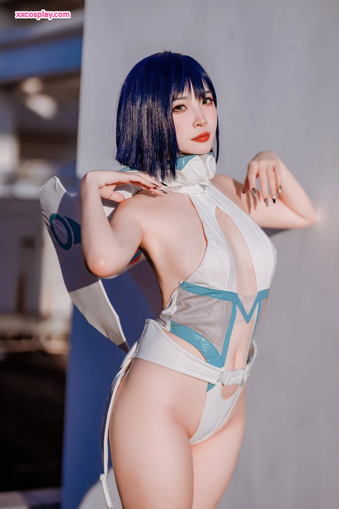 니사 Blanc: 니케 배틀 수트
