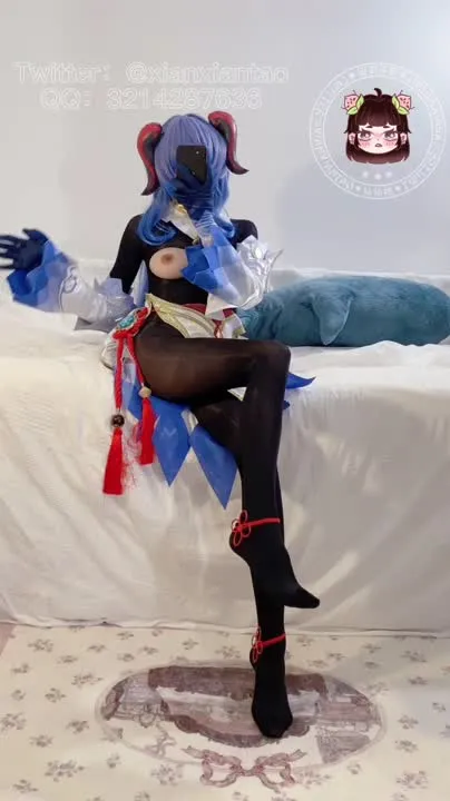 仙仙桃 cosplay album Xianxian Tao No.33: Lingerie Sedutora - Video 2