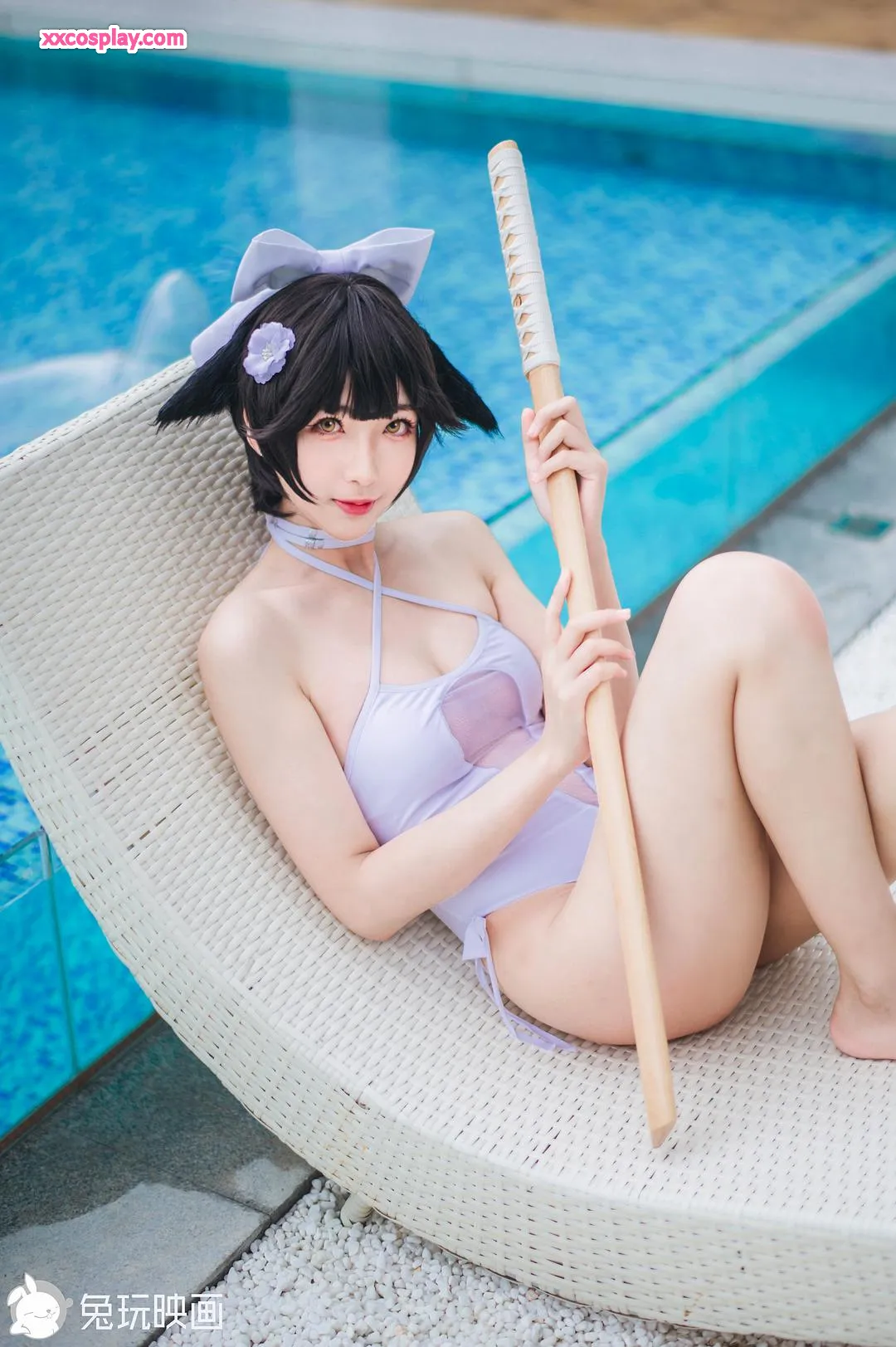 Swimsuit Takao by 兔玩映画