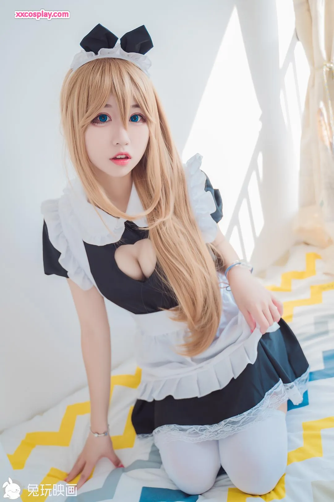 兔玩映画：猫猫のメイド服