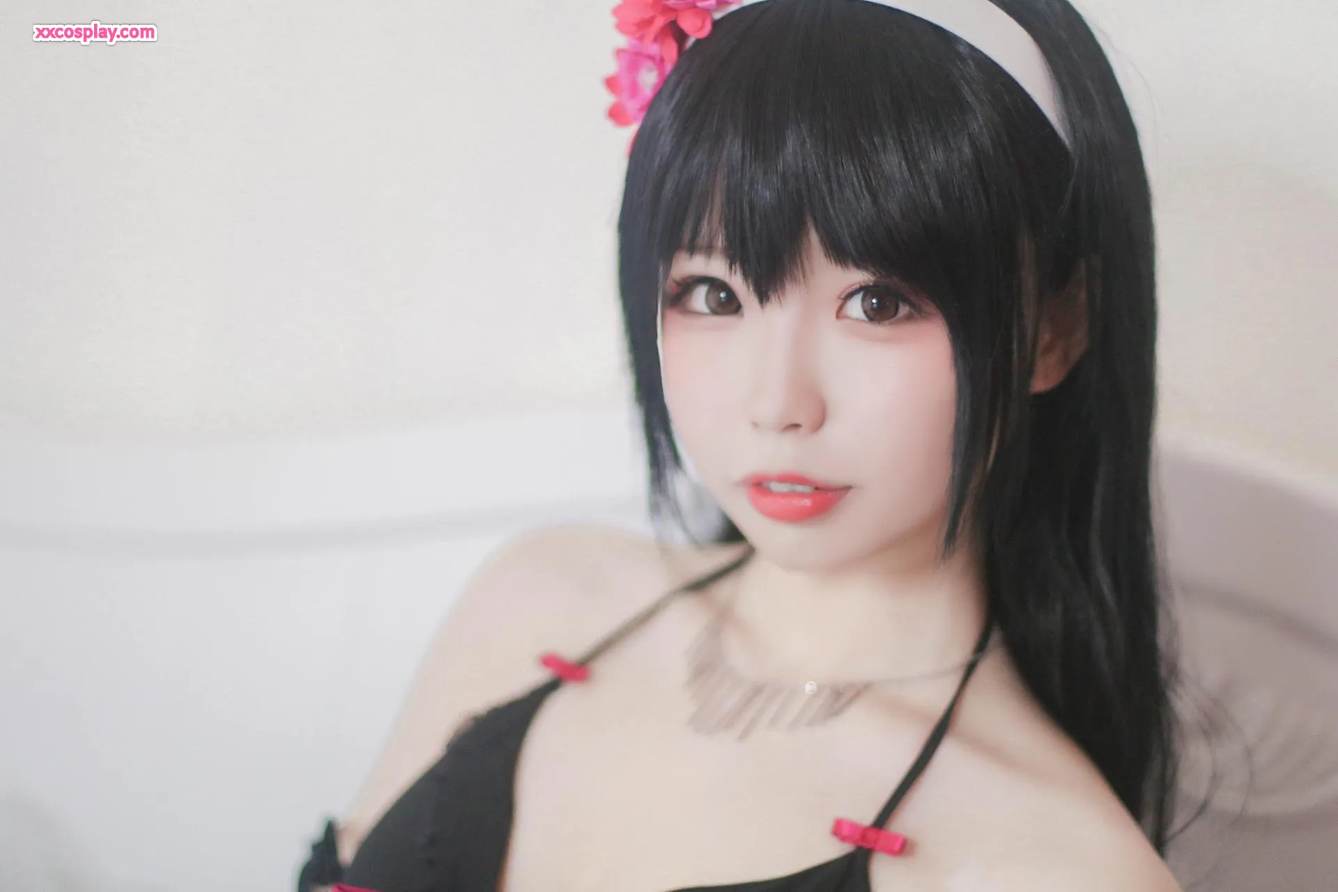 Kagawa Mio sebagai Kasumigaoka Utaha: Gravure Lingeri Menggoda