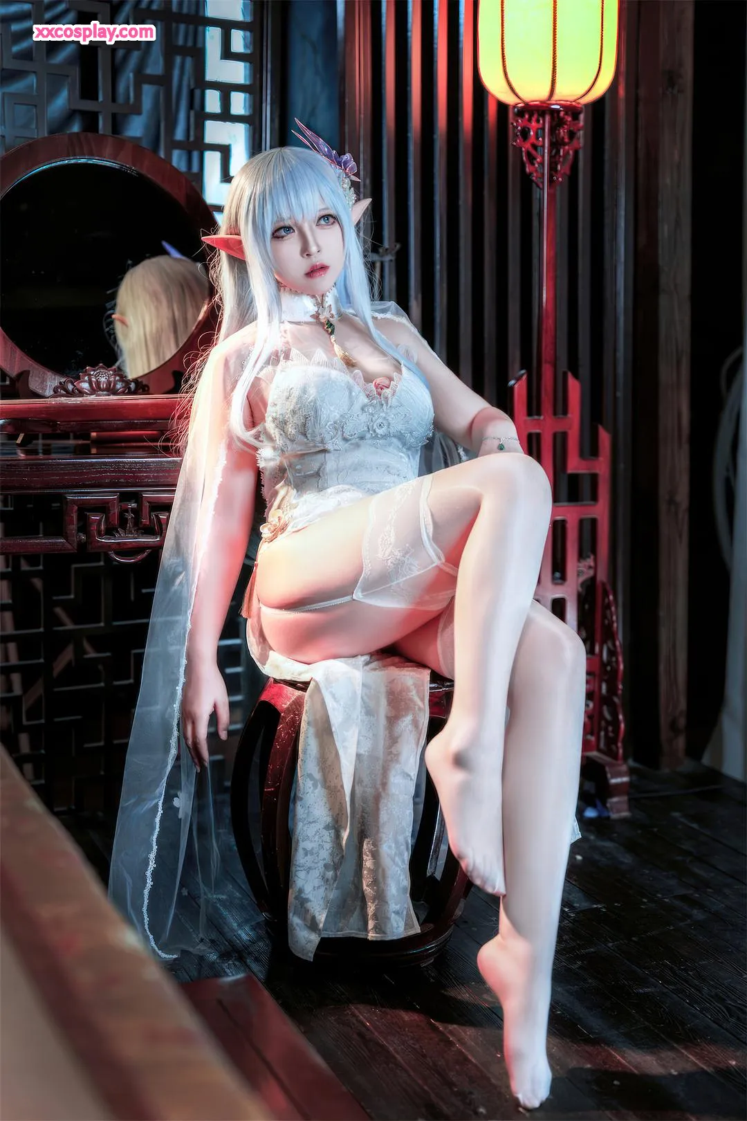 半半子 - Qipao Albion (Azur Lane)