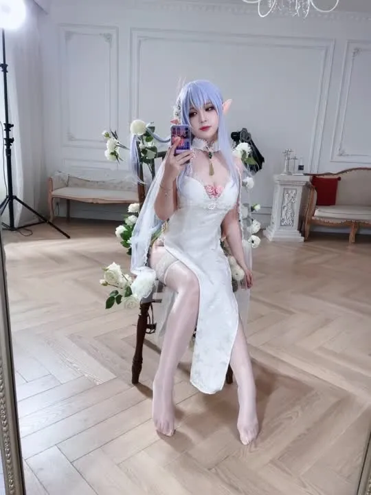 半半子 cosplay album 半半子 - Qipao Albion (Azur Lane) - Video 49