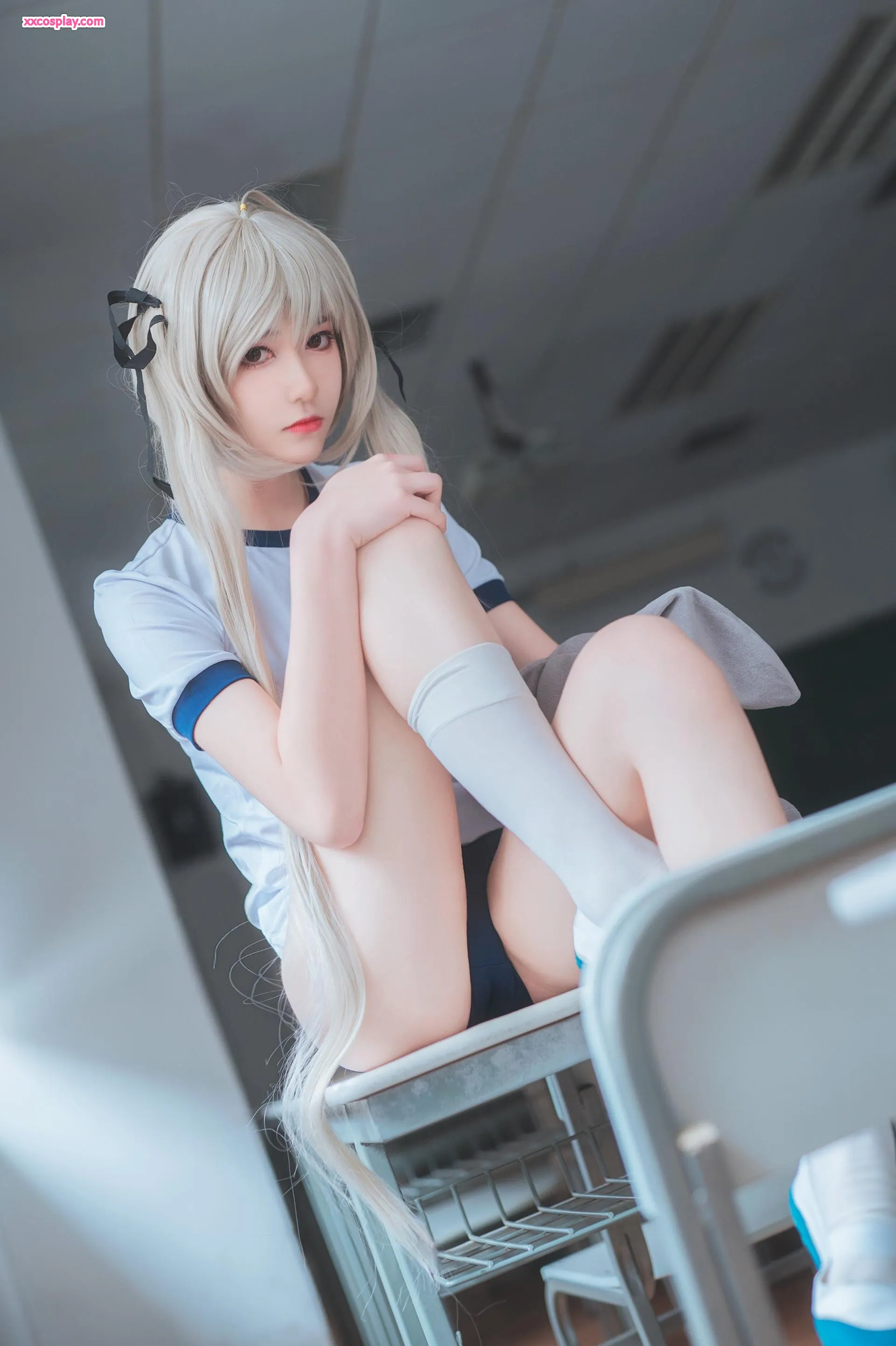 南桃Momoko 春日野穹 体操服