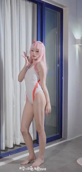 咬一口兔娘 cosplay album Yao Yi Kou Tu Niang: Sticky Mochi Bunny - September Dynamic - Video 3