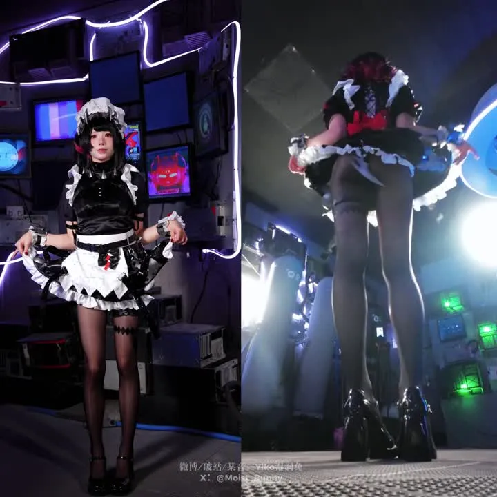 咬一口兔娘 cosplay album 咬一口兔娘(끈끈團子兔) – 나른한 파도쫓기: 엘렌 조 - Video 81