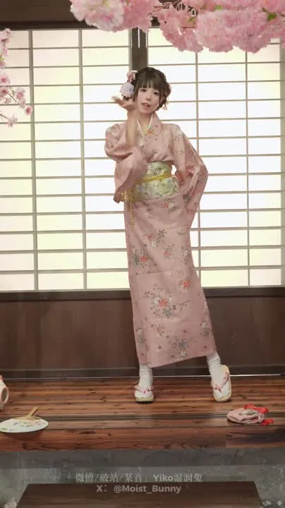 咬一口兔娘 cosplay album 咬一口兔娘：温泉女将 燕无歇 - Video 79