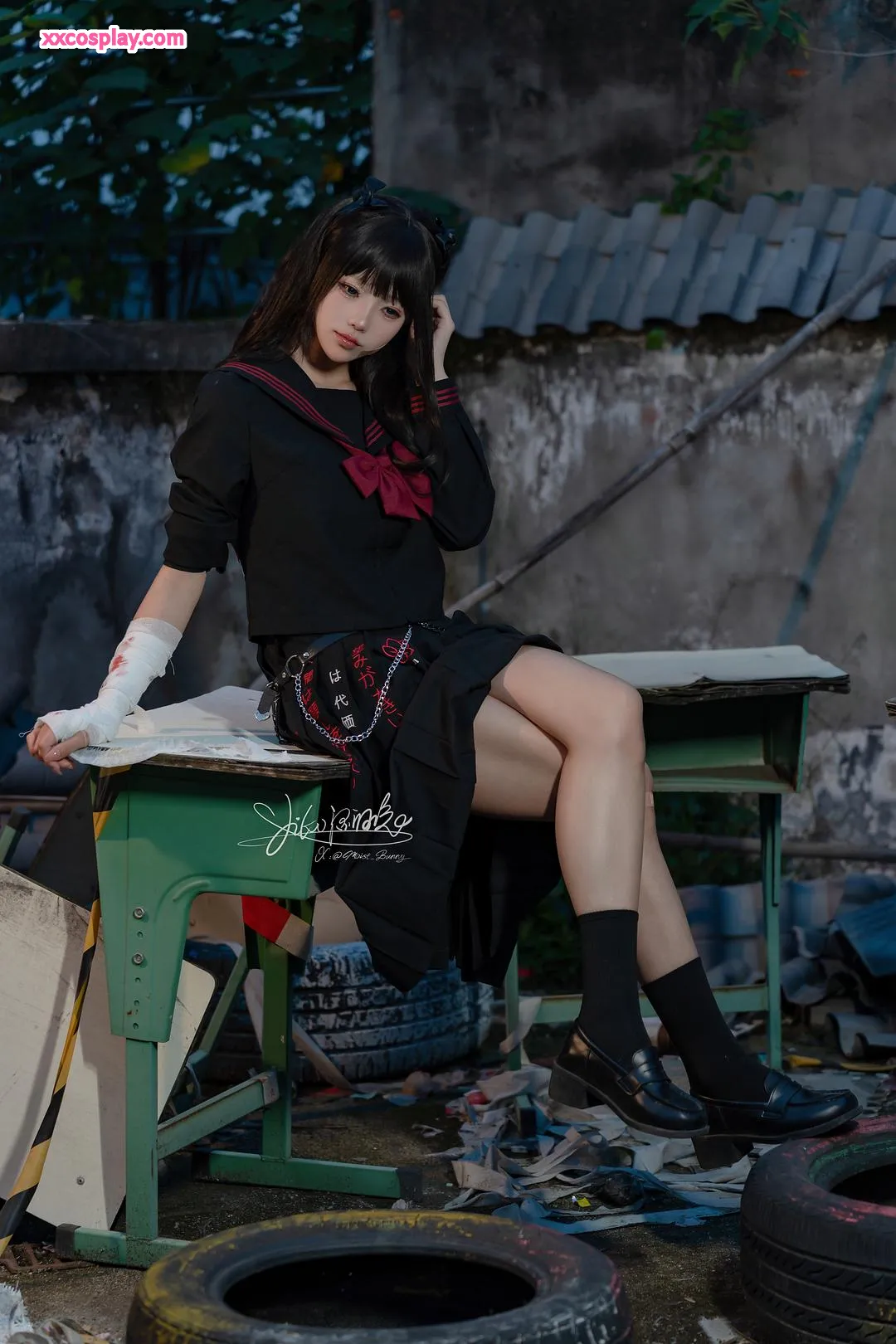 Yiko湿潤兎：不良女高生
