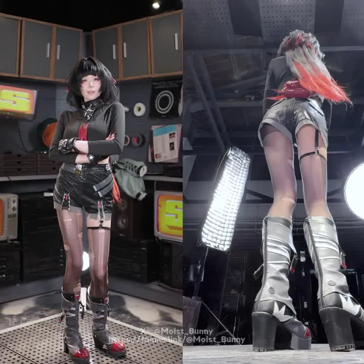 咬一口兔娘 cosplay album Yiko Rabbit - Jane Doe Mr. TAXI Bunny Girl - Video 143