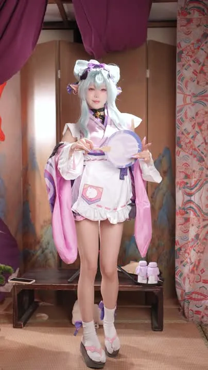 咬一口兔娘 cosplay album Yiko Basang Rabbit - Lumutang Unan Umaga: Pangarap ng Mizuki - Video 137