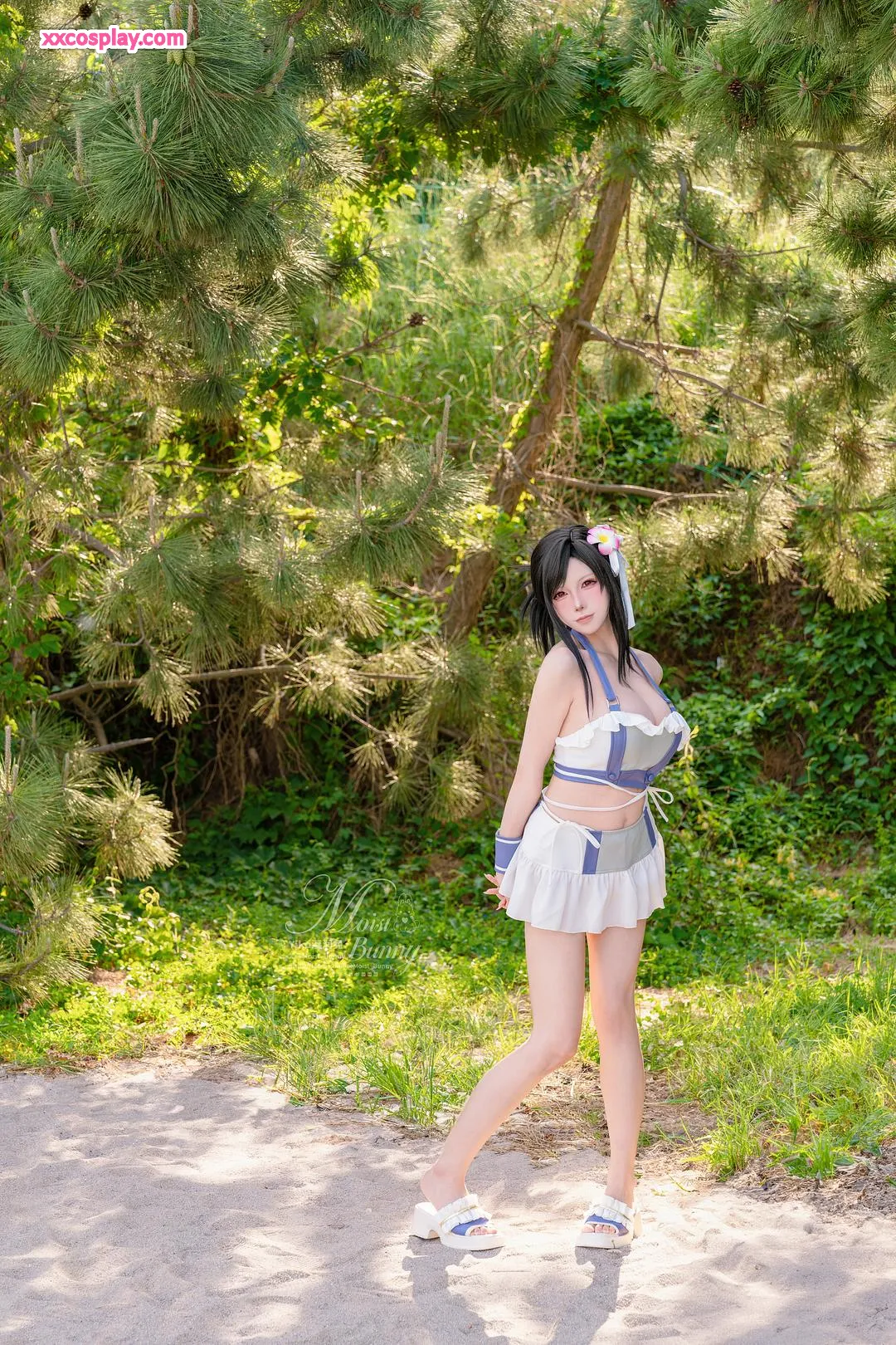 Yiko Wet Rabbit: ชุดว่ายน้ำวันหยุดชายหาดติฟา