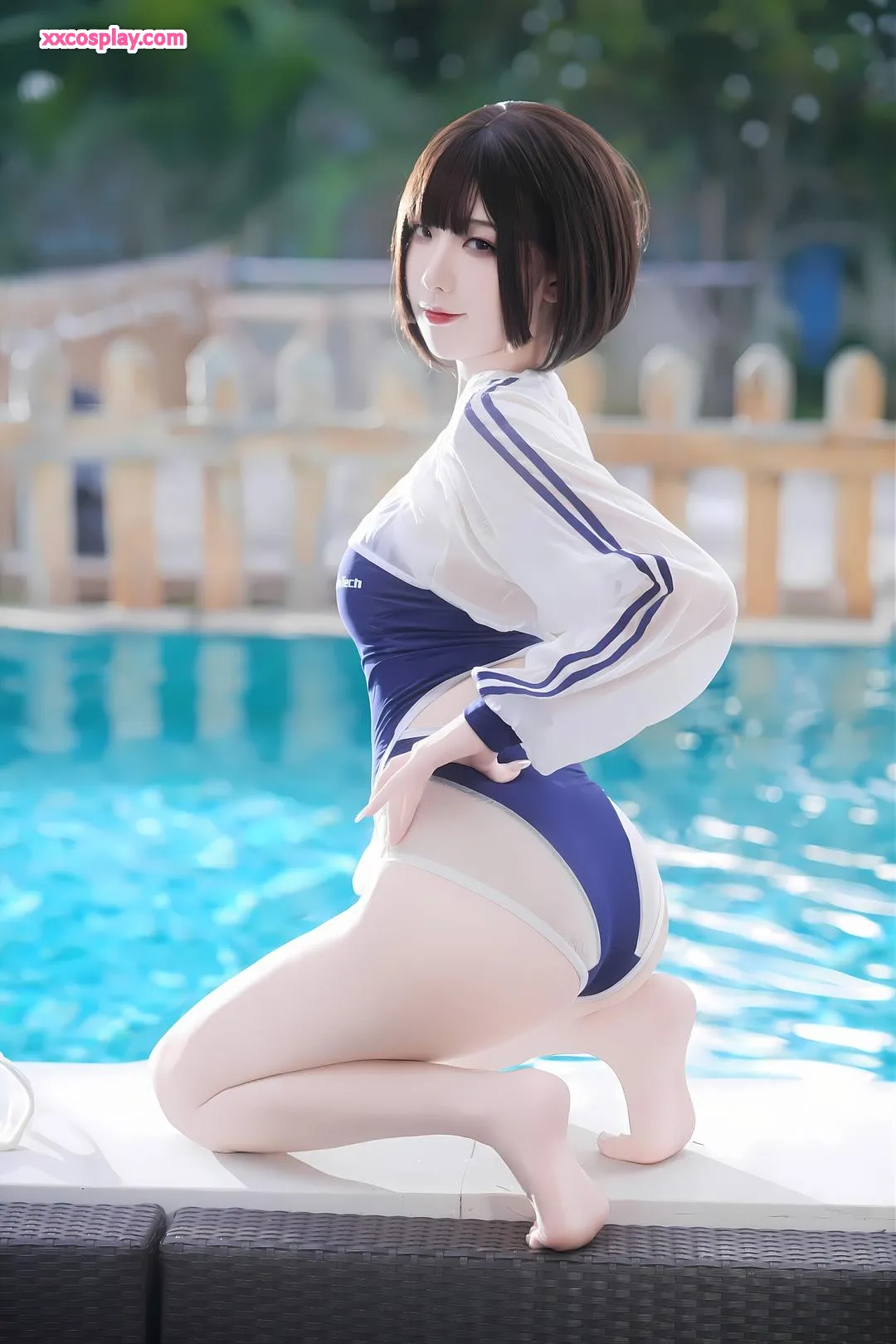 Feng Jiangjiang V - Maillot de Compétition Petite Méduse
