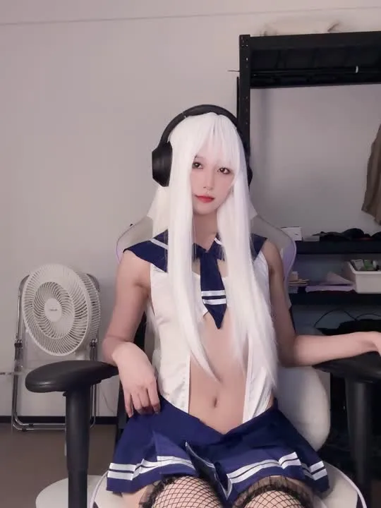 布丁大法 cosplay album Buding Dafa: White-Haired Girlfriend - Video 30