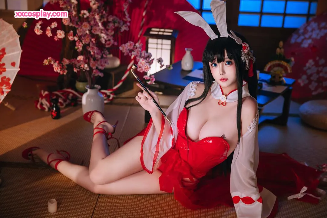 日奈娇：碧蓝航线 大凤兔女郎诱惑写真