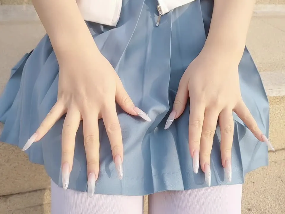 日奈娇 cosplay album Hina Jiao - Bunnygirl Matrosenuniform - Video 23