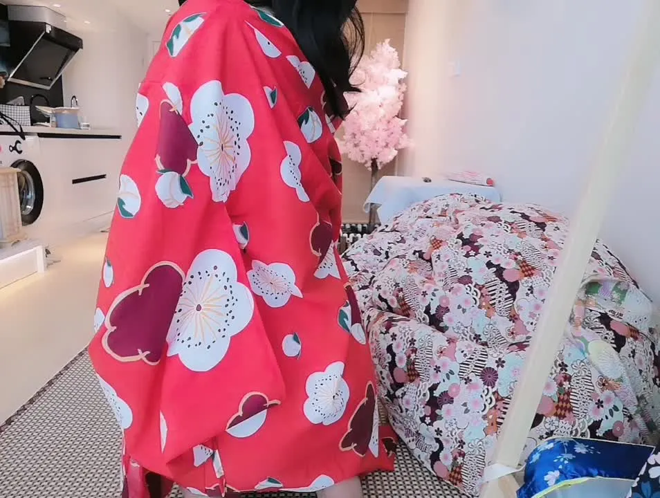 星澜是澜澜叫澜妹呀 cosplay album Xinglan Lanmei - Gadis Yukata - Video 38