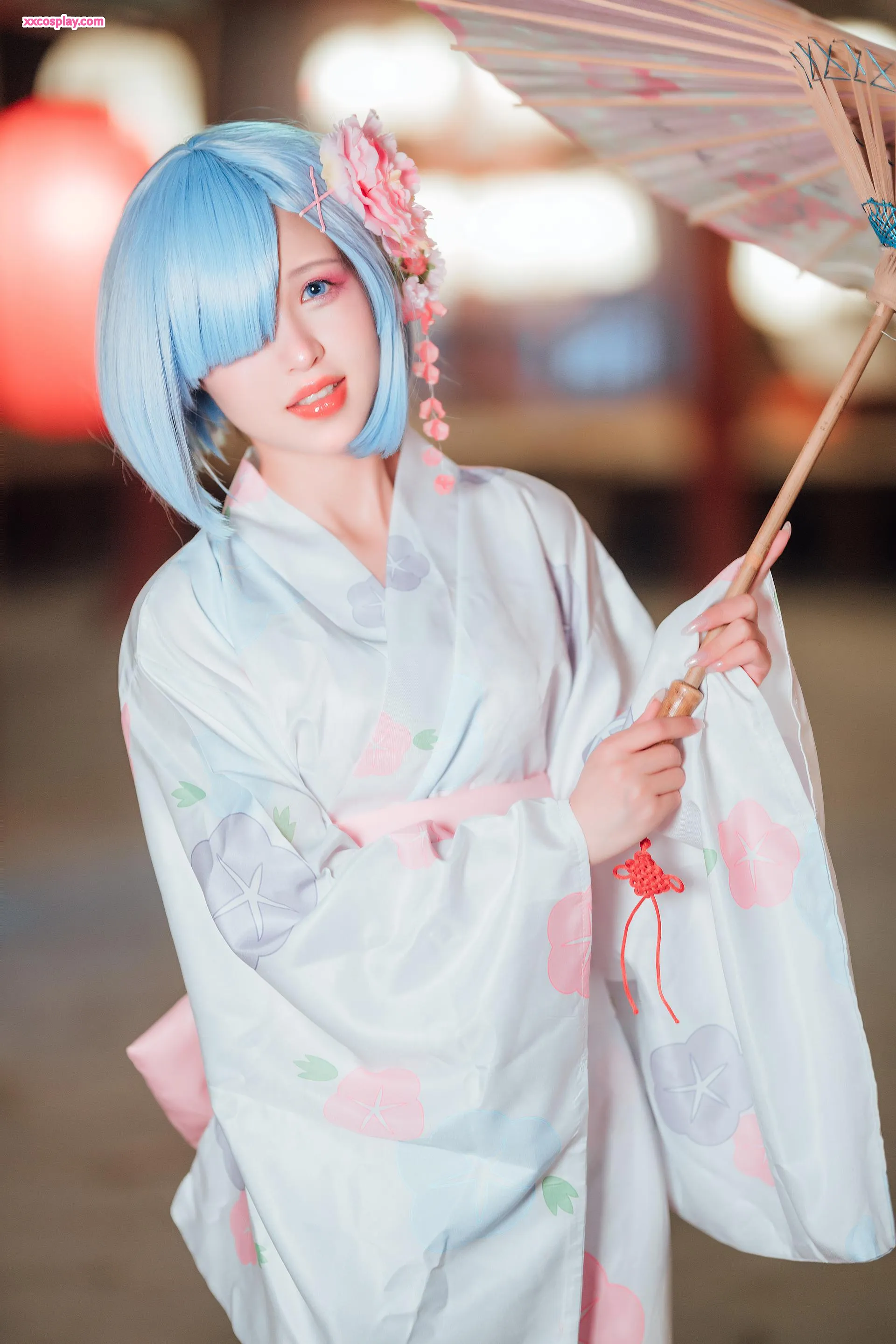 Yunzai Zz - Rem Kimono Cosplay