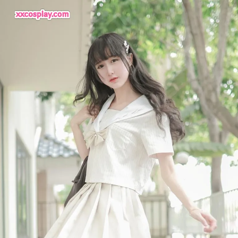 Mumianmian OwO : Uniforme de marin blanc charmant