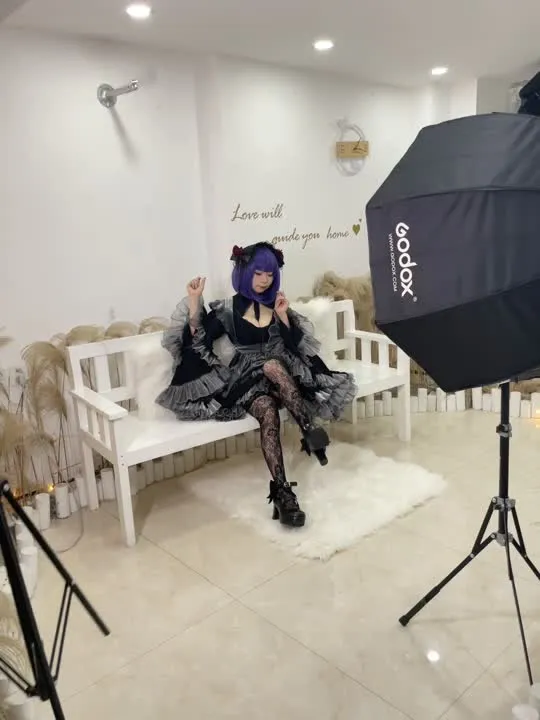末夜787 cosplay album 末夜787 - Marin Kitagawa 'Shizuku' Cat Maid Cosplay - Video 41
