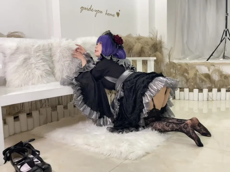 末夜787 cosplay album 末夜787 - Marin Kitagawa 'Shizuku' Cat Maid Cosplay - Video 42