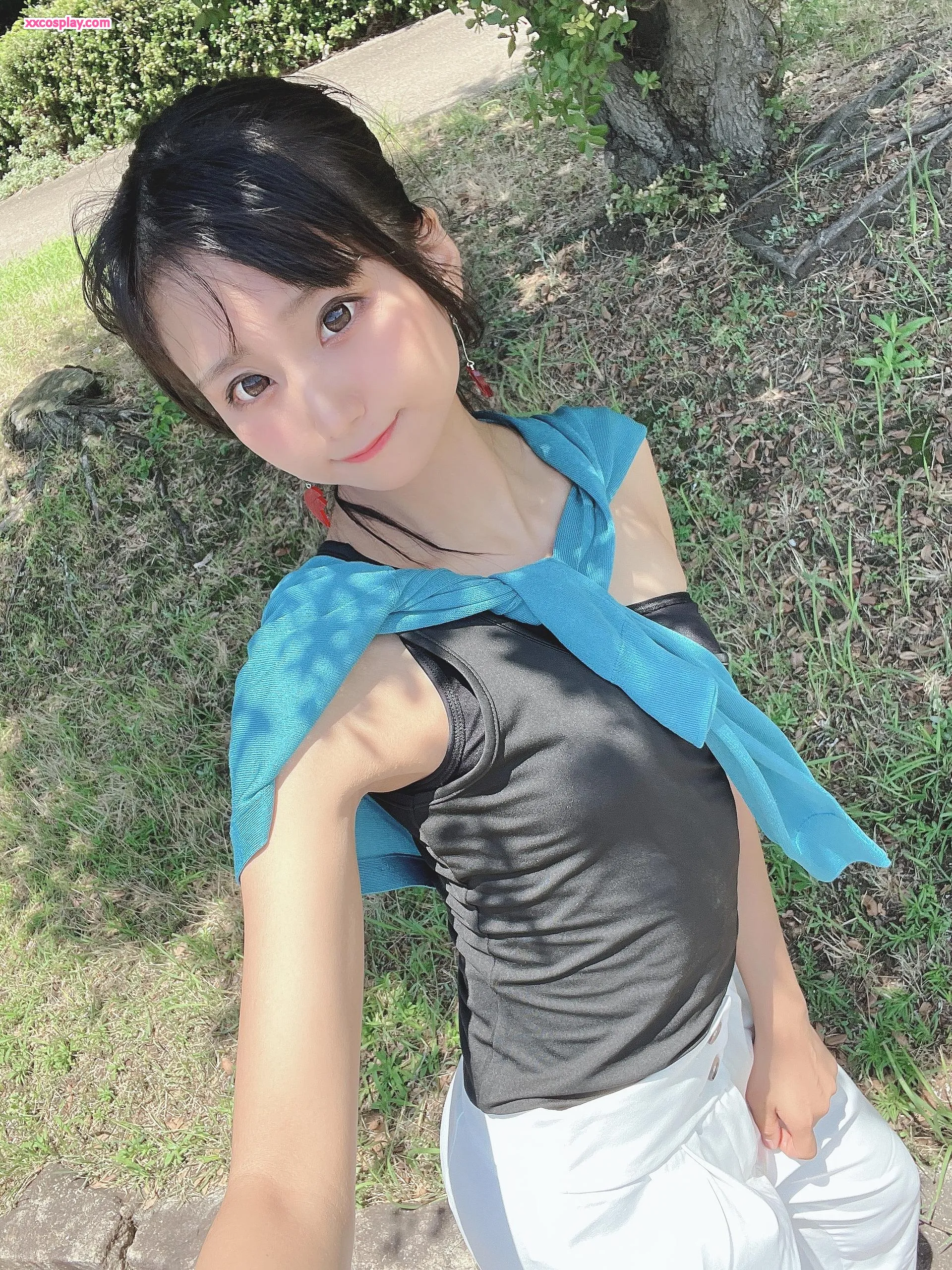 Souvenirs de séance photo casual en parc de Yanagimaru