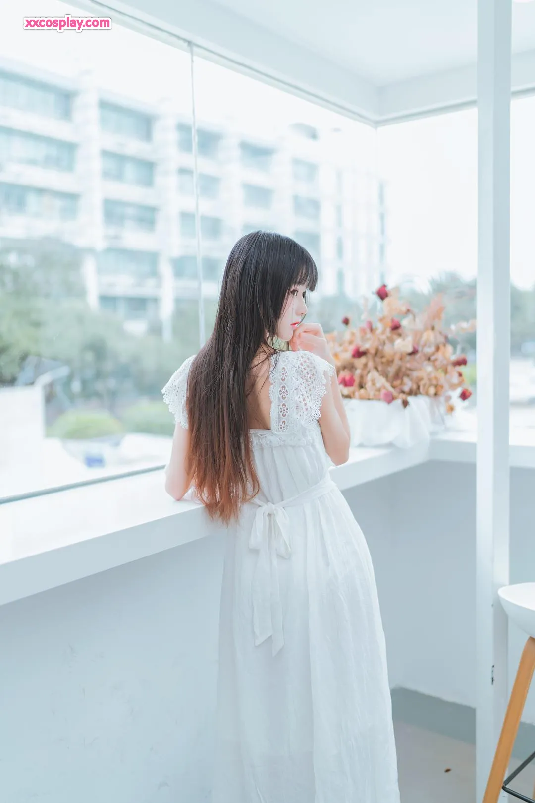 เชอร์รีเมา - ดอกไม้ขาว