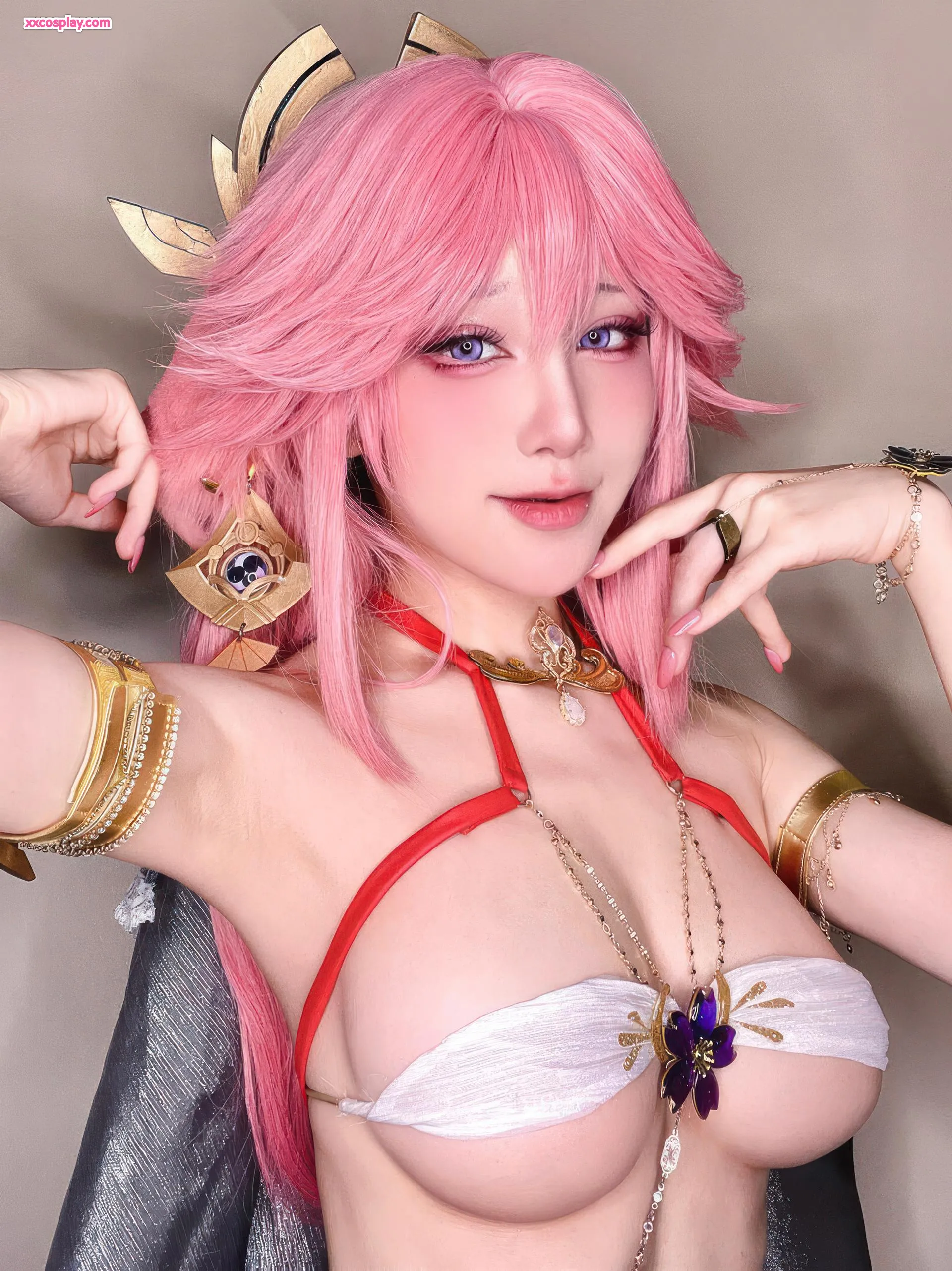 水淼：八重神子魅惑舞娘