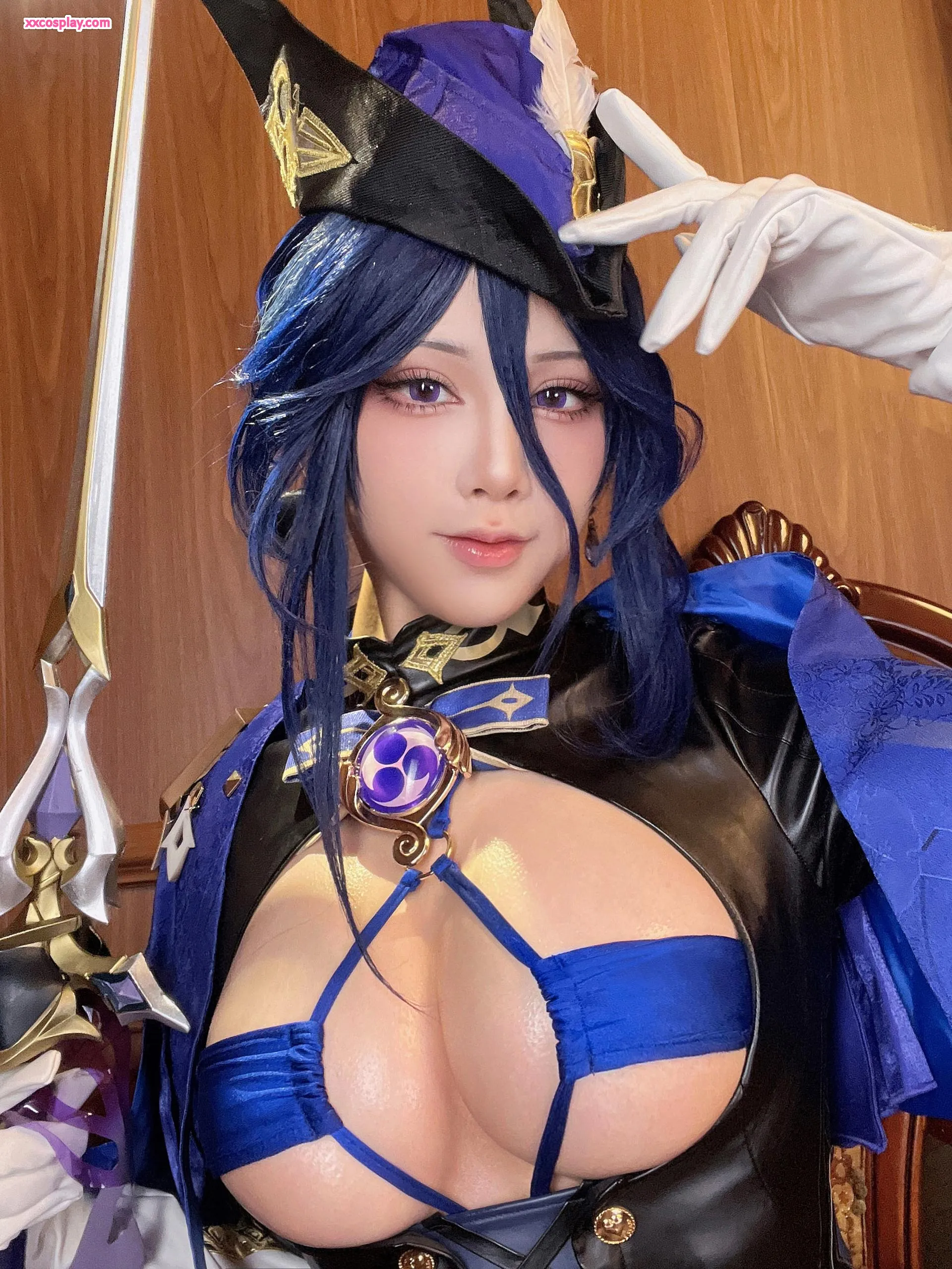 Shui Miao en Maiden : Ice Rose - Nikke Selfies Gravure