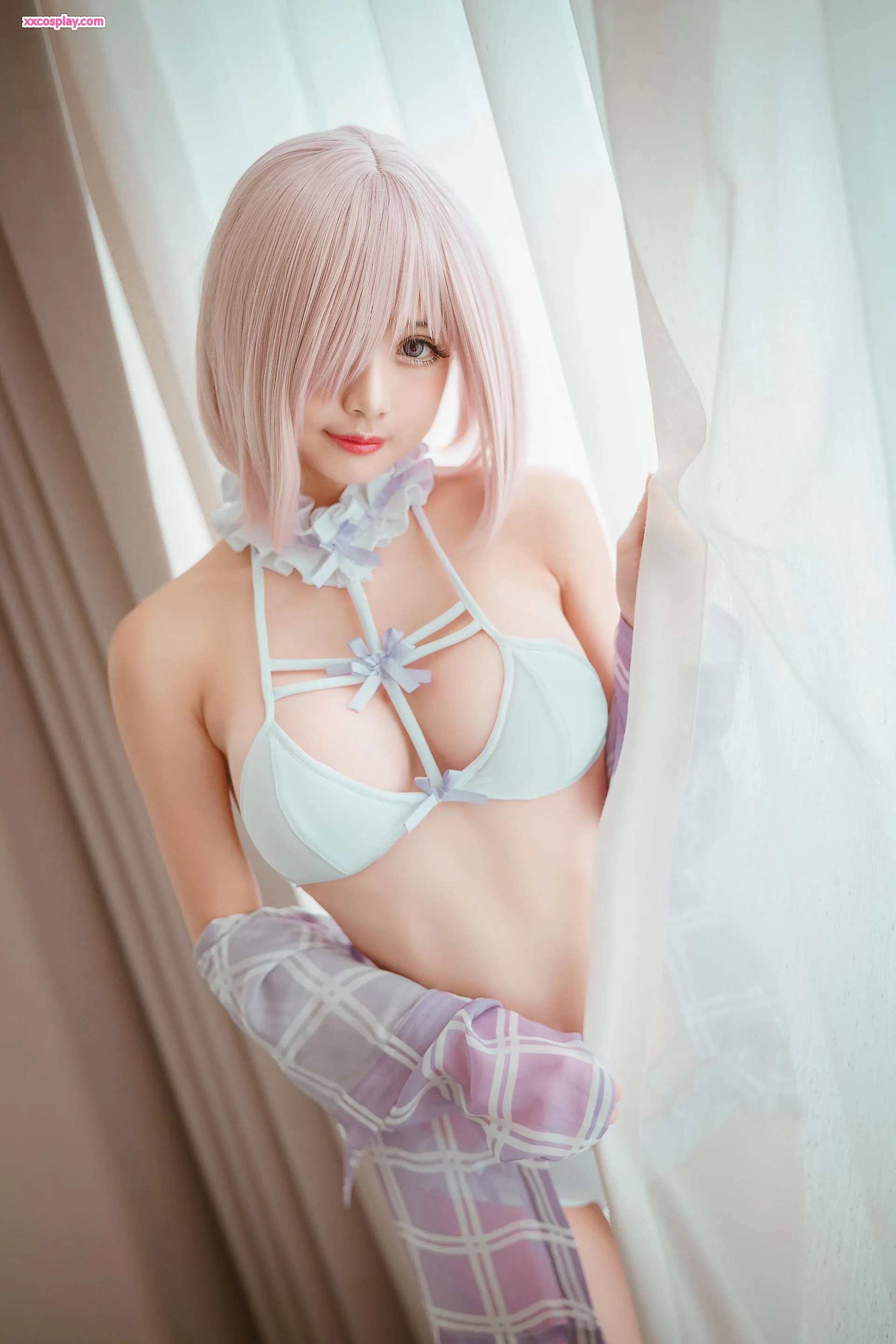 Rinka Okita als Mash Kyrielight Badeanzug (Fate/Grand Order)