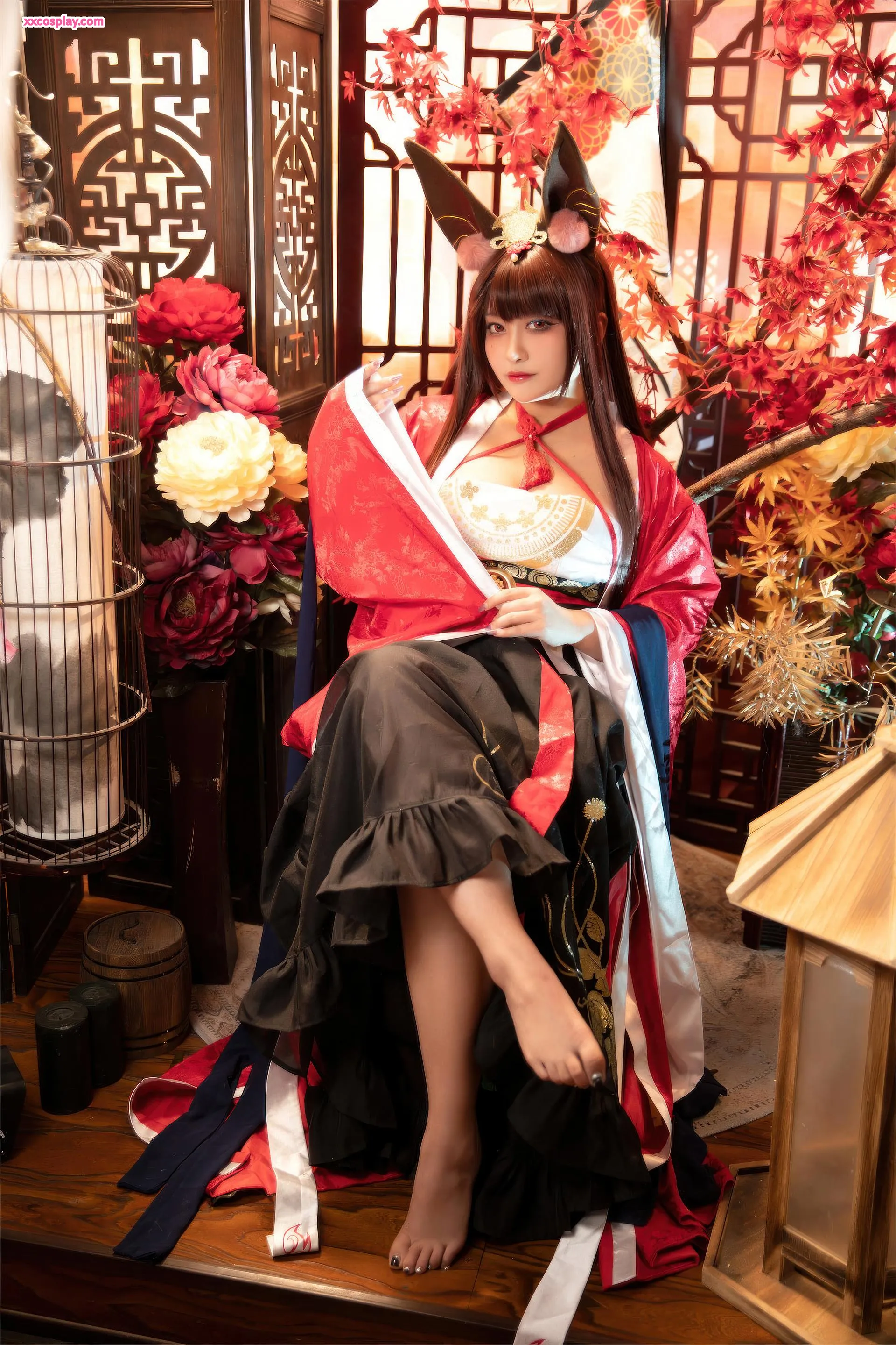 LoLiSAMA as Akagi: Morning Phoenix Arrival (Azur Lane)