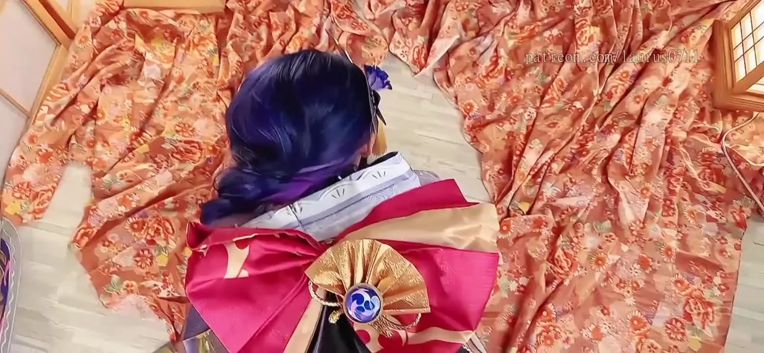 浵卡Tokar cosplay album Tokar: Cosplay Raiden Shogun - Video 56