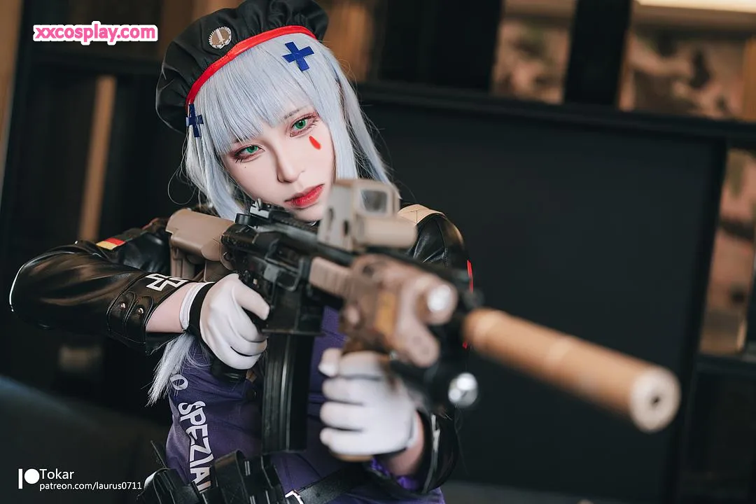 Tokar: โคสเพลย์กราเวียร์ HK416 สไตล์ยุทธวิธี